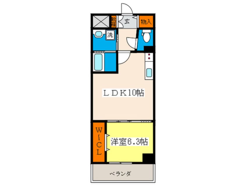 間取図 ＲＹＵＯ　ＨＩＬＬＳ