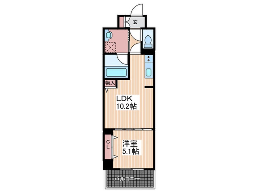 間取図 LeGrandeur阿賀中央