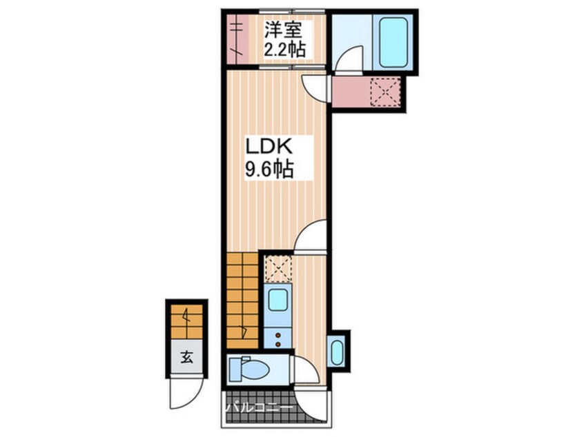 間取図 M　Terrace藤垂園　弐番館