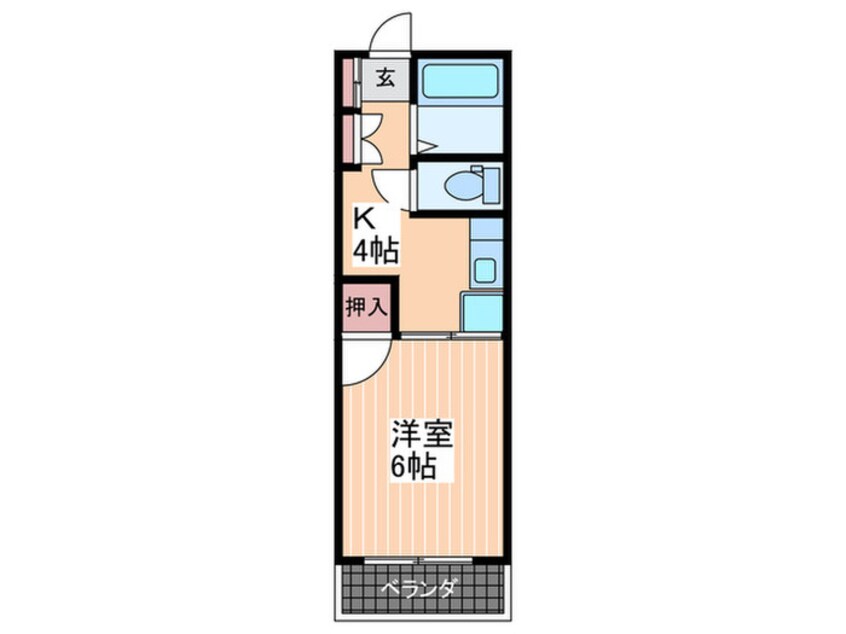 間取図 ローベンハイム永井