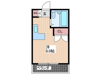 間取図 リバーサイドビル