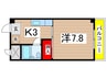 ドゥエリングビル 1Kの間取り
