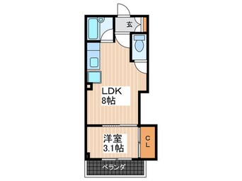 間取図 リノリノアパートメント