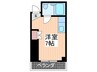 プログレス本川 1Rの間取り