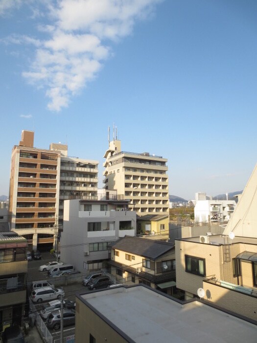 室内からの展望 プログレス本川