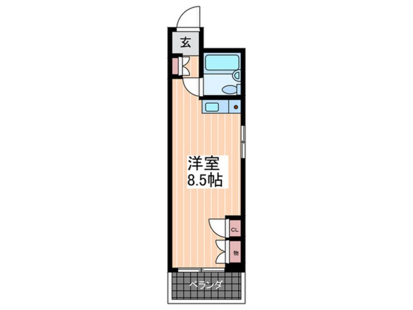 間取図 アーバン幟町ビル