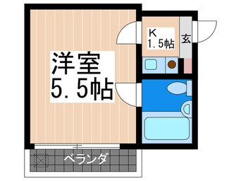 間取図 サンローレル平野町