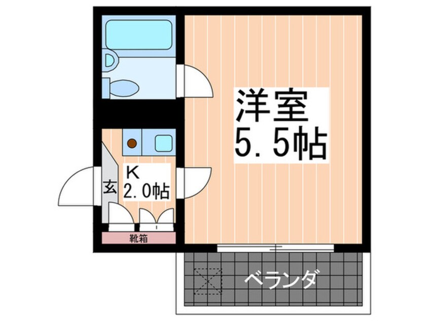 間取図 サンローレル平野町