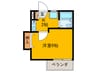 山根ビル柳ケ丘 1Kの間取り
