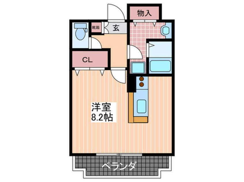 間取図 グリ－ンヒル