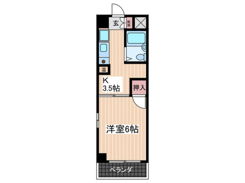 間取図 ラトゥ－ル広島