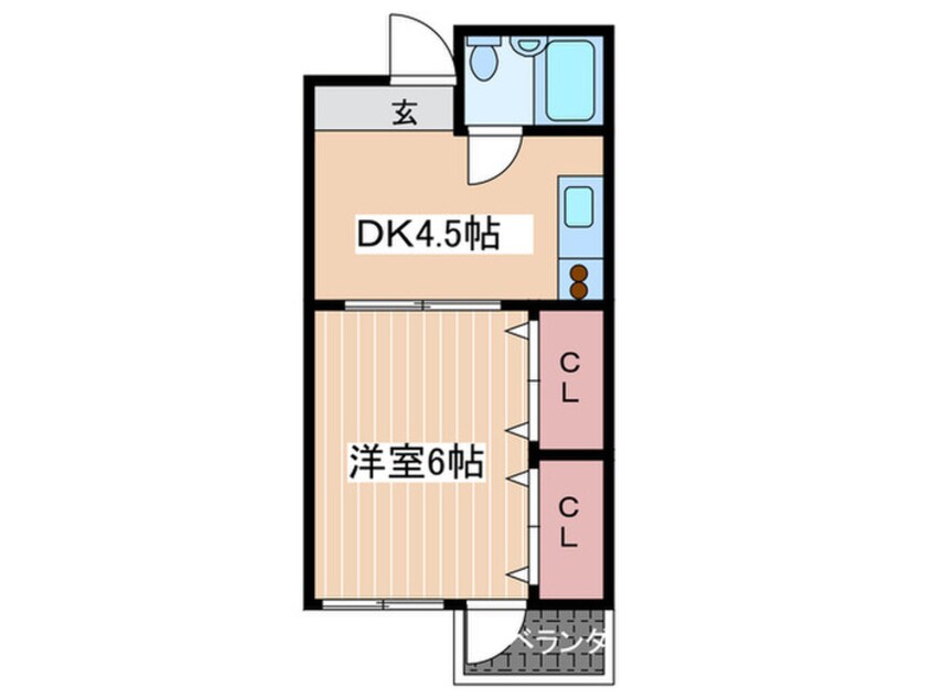 間取図 宇根ビル