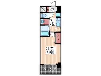 間取図 ＥＣ広島国泰寺