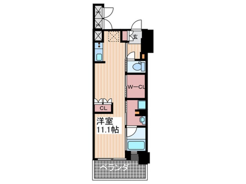 間取図 ＥＣ広島国泰寺