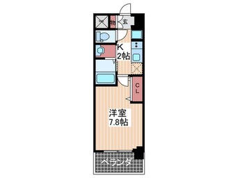 間取図 ＥＣ広島国泰寺