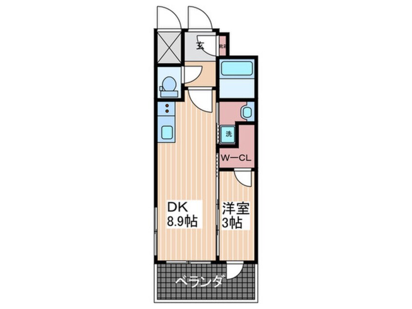 間取図 ＥＣ広島国泰寺