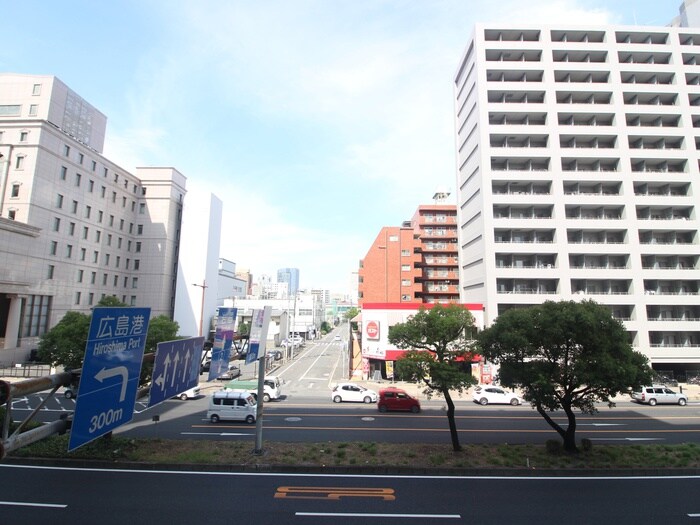 室内からの展望 ＥＣ広島国泰寺