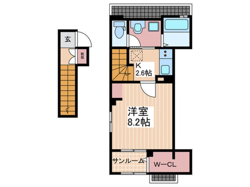 間取図 カメリアⅡ