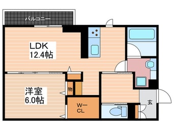 間取図 グリシーヌ串戸