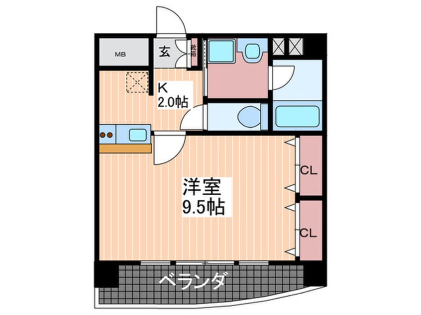 間取図 メゾン宝