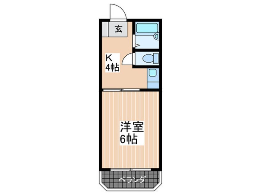 間取図 芦屋ビレッジ