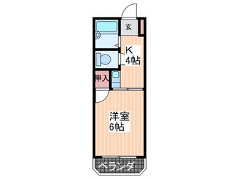 間取図 芦屋ビレッジ