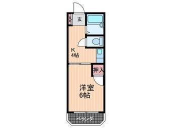 間取図 芦屋ビレッジ