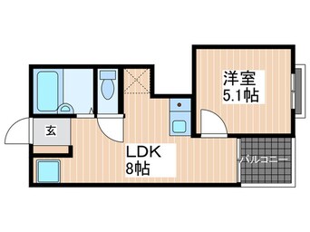 間取図 第５アイエスビル