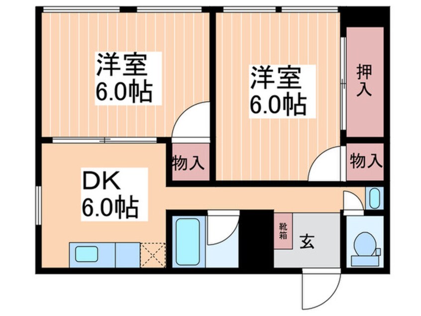 間取図 西村ビル