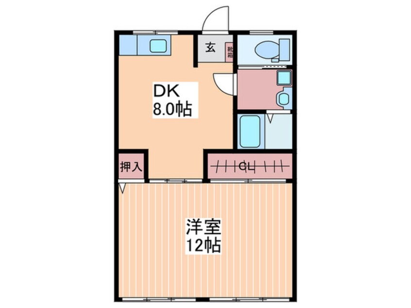 間取図 西村ビル