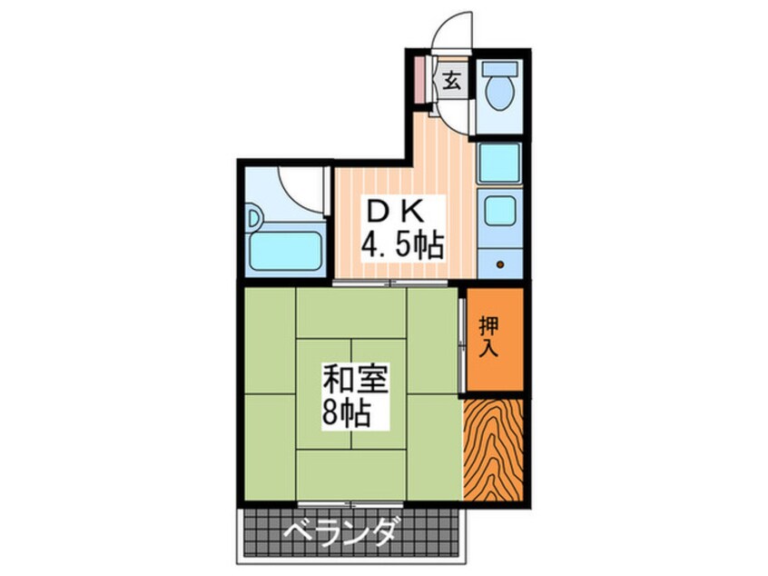 間取図 Yビル西原