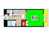 Yビル西原 1DKの間取り