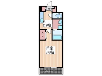 間取図 セブンコート長束駅前　Ｂ棟