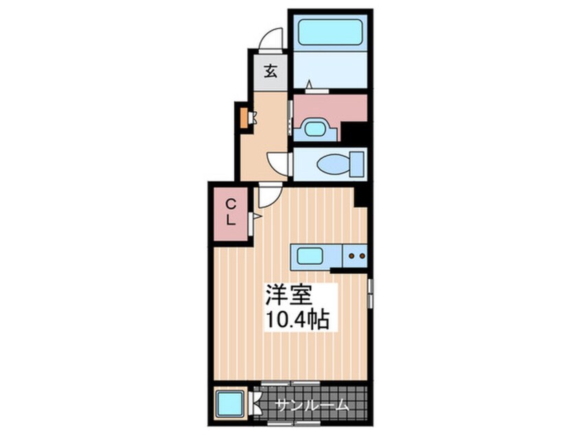 間取図 Ｌラシック古市橋