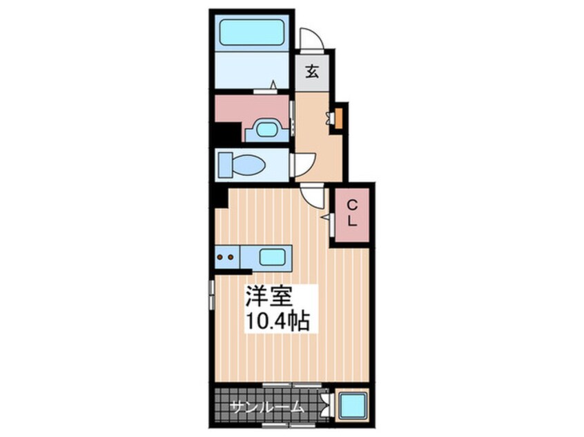 間取図 Ｌラシック古市橋