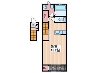 間取図 Ｌラシック古市橋