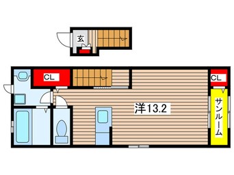 間取図 Ｌラシック古市橋