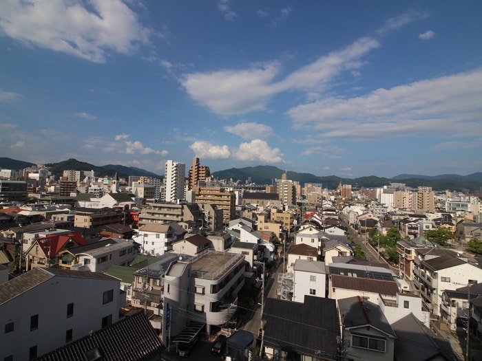 室内からの展望 コンフォートNビル