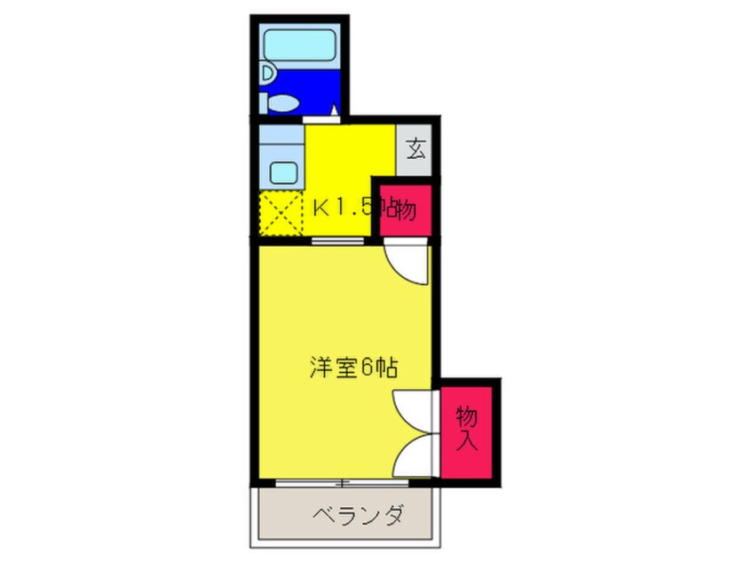 間取図 大州タワー