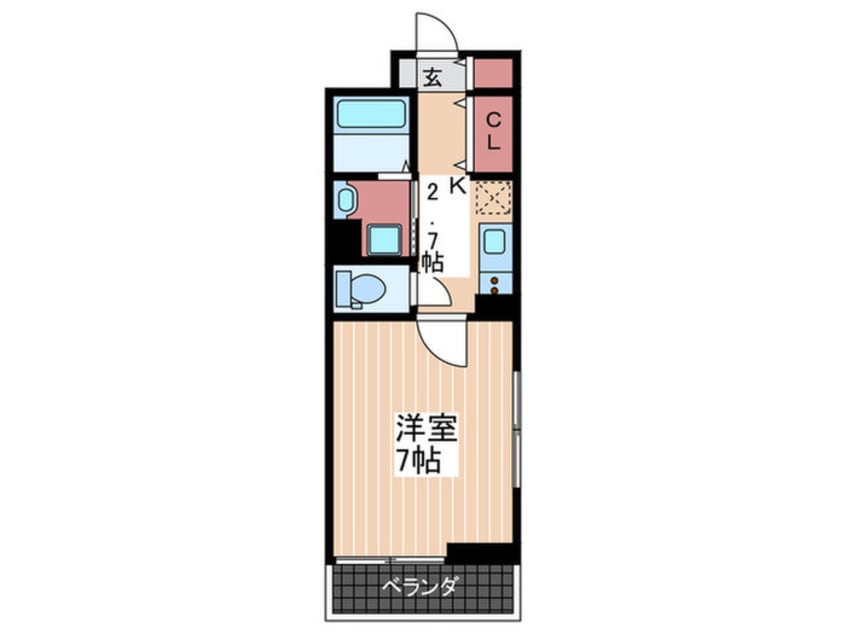 間取図 サンオランジュ