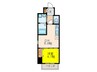 Katayama BLDG23 1DKの間取り