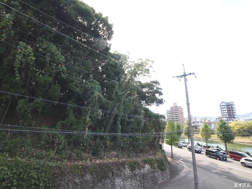 室内からの展望 グリナージュ　歴史の散歩道