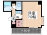 ハイムマンゾウ 1Kの間取り