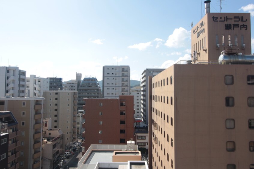 室内からの展望 アクアシティ本川町(1005)