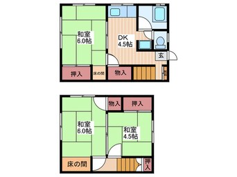 間取図 石本荘