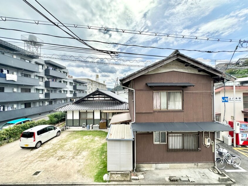 室内からの展望 石本荘