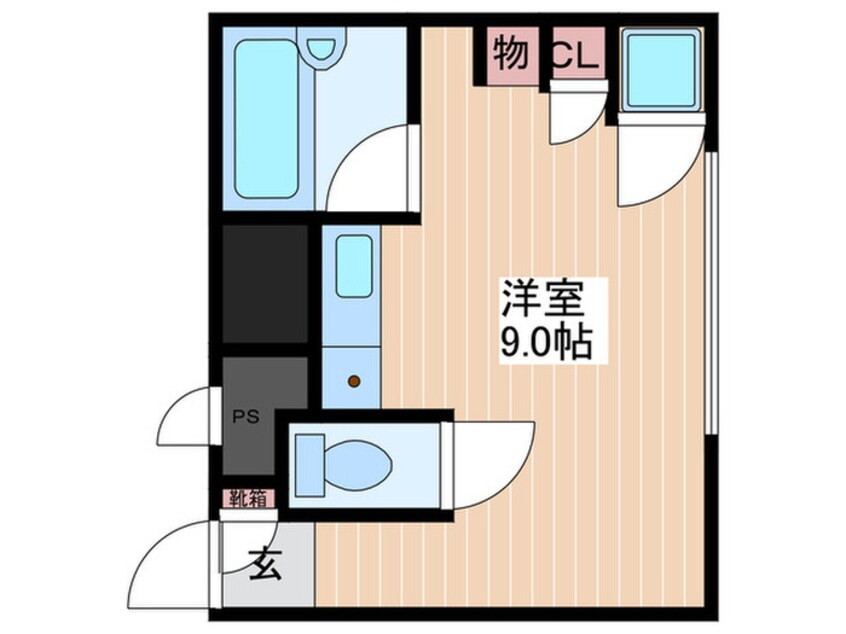 間取図 FKコーポ