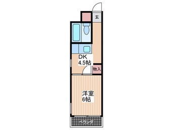 間取図 ポポラートヴィラ