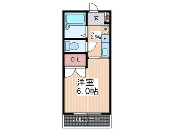 間取図 コーポ船越