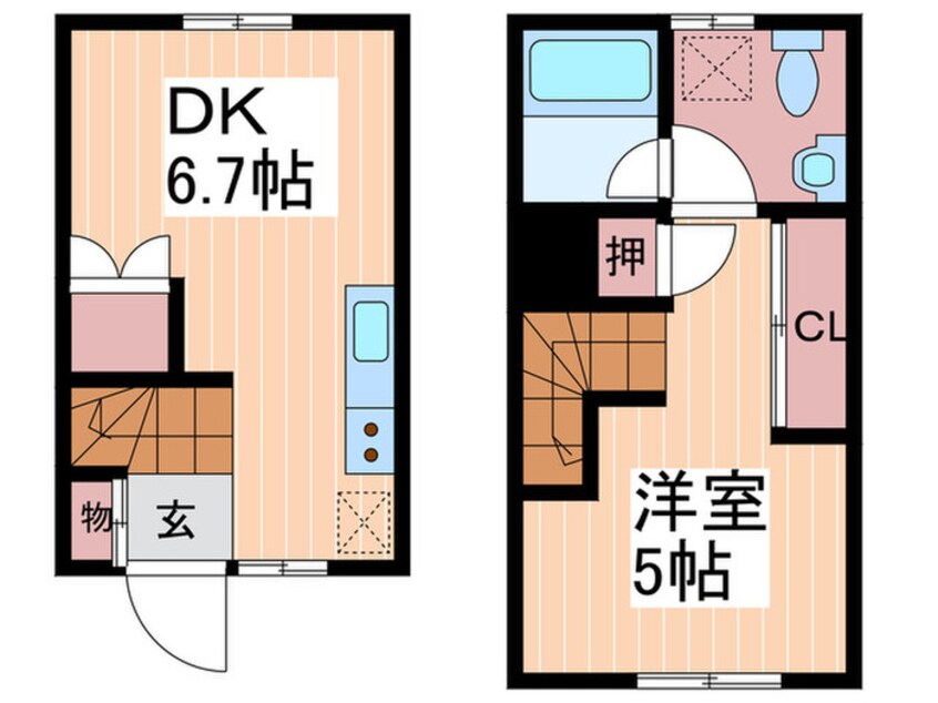 間取図 グラバーレジデンス可部